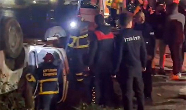 Yalova'da otomobil takla attı: 2 yaralı