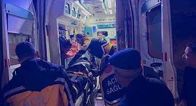 Yaralı sürücünün 'ayağım' feryadı yürek burktu