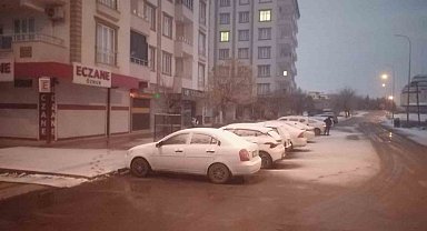 Yavuzeli'nde kar yağışı etkili oldu