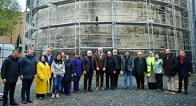 Yedikule Hisarı'ndaki Hazine Kulesi restore ediliyor