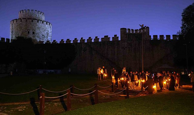 Yedikule zindanlarında fener ışığında tarihe yolculuk