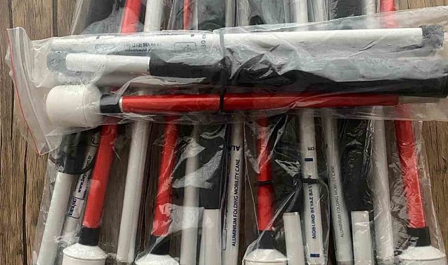 Yeni doğan bebek adına yapılan 'Beyaz Baston' bağışı yürekleri ısıttı