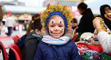 Yeni Yıl Festivali Osmangazi Meydanı'nda yoğun ilgi görüyor