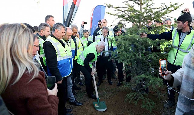 Yeniden yeşil Bursa için 15 bin nefes