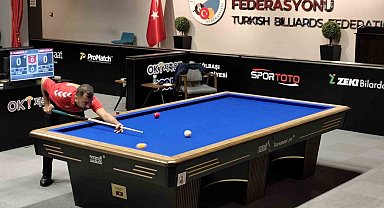 Yenişehir Belediyesi bilardo takımı ilk tur müsabakalarını birinci sırada tamamladı