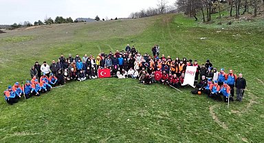 Yenişehir'de doğa yürüyüşü büyük ilgi gördü