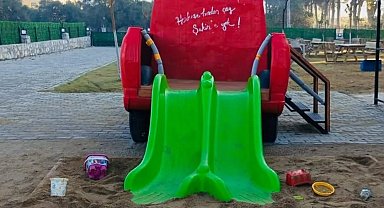 Yeşilçam'ın efsanesi çocukların oyun alanı oldu