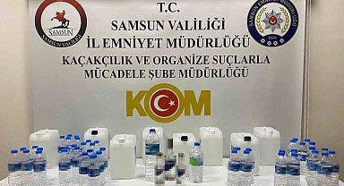 Yılbaşı öncesi sahte alkollü içki ele geçirildi