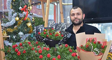 Yılbaşına sayılı günler kala çiçekçilerde tatlı bir telaş başladı