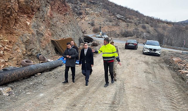 Yıllardır bitmeyen yolda çalışmalar sürüyor