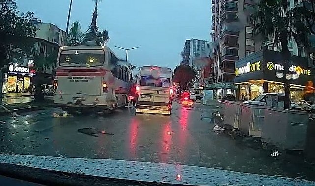 Yol verme kavgasında sürücülere ceza kesildi birinin ehliyetine de el konuldu