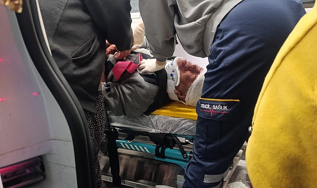 Yolun karşısına geçmek isterken otomobil çarptı: 1 yaralı