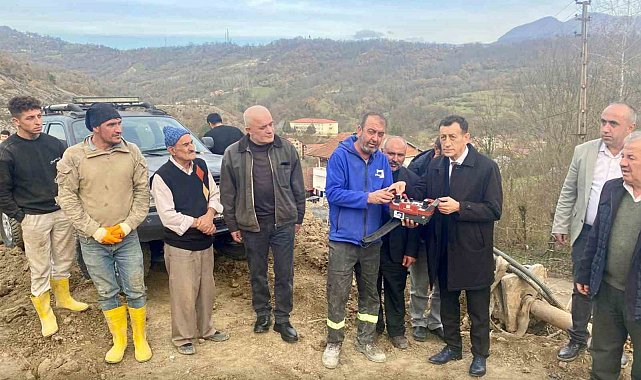 Yortan'da TOKİ konutlarının temeli atıldı