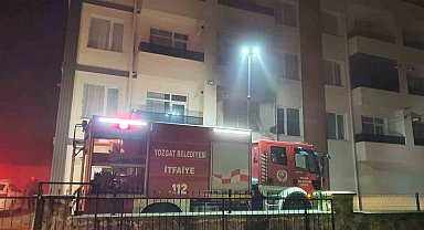 Yozgat'ta bir binada patlamanın ardından yangın çıktı: 1 kişi yaralandı, 2 kişi dumandan etkilendi