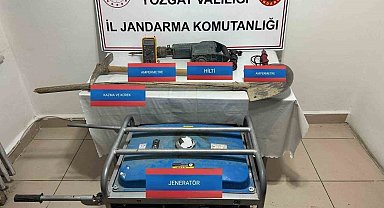 Yozgat'ta kaçak kazı yaparken suçüstü yakalandı