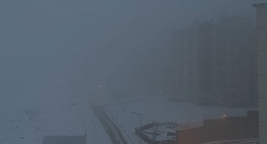 Yüksekova'da yoğun sis hayatı felç etti