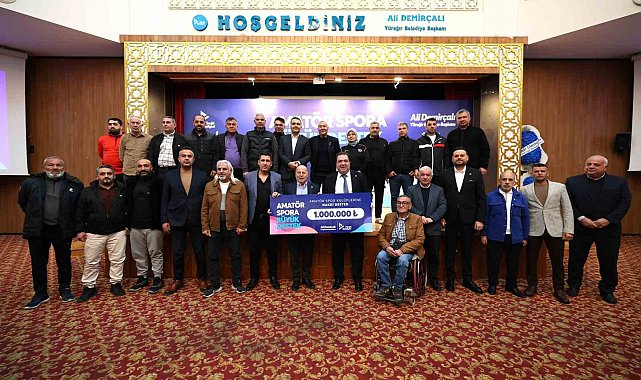 Yüreğir Belediyesinden amatör spora 1 milyon TL'lik destek