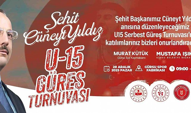 Yüzlerce güreşçi Gürsu'da bir araya gelecek