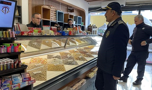 Zabıta ekiplerinden yılbaşı öncesi denetim