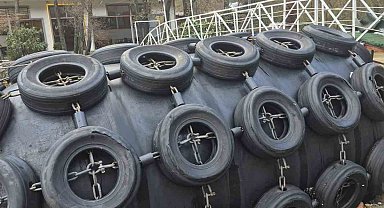 Zonguldak'ta köprüyü tehdit eden dev cisme itfaiye müdahalesi