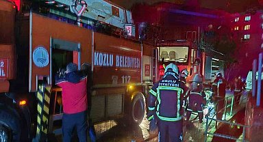 Zonguldak'ta korkutan yangın: İtfaiye ekipleri faciayı önledi