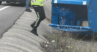 Zonguldak'ta patpat ile ticari araç çarpıştı