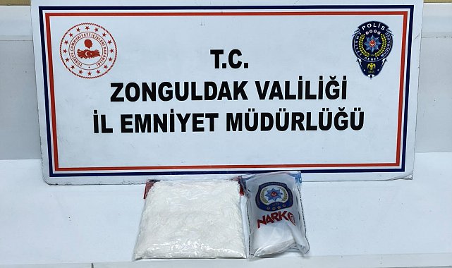 Zonguldak'ta uyuşturucu operasyonunda 3 şüpheli tutuklandı