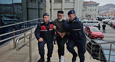 Zonguldak'taki çifte cinayetin zanlısı adliyeye sevk edildi