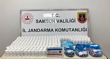 17 yaşındaki çocuk 24 bin 500 adet uyuşturucu hapla yakalandı