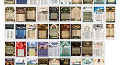 2026 İmsakiyeleri Firmalara Özel Baskı Seçenekleriyle Sunuluyor