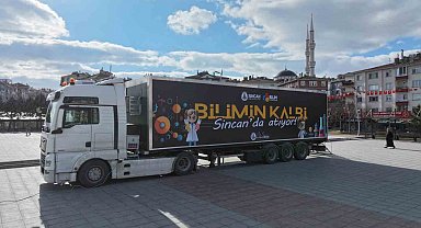 'Bilim Tırı' Sincan'da çocuklarla buluşuyor