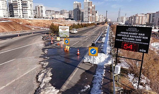 Abdülhamit Han Köprülü Kavşağı için geri sayım başladı