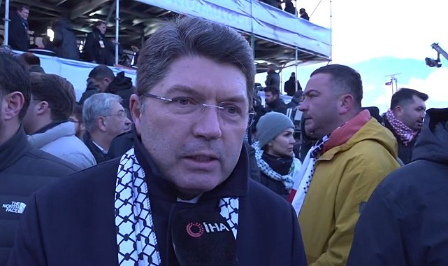 Adalet Bakanı Yılmaz Tunç: "Türkiye olarak daima Filistinlilerin yanında olmaya, insan haklarını savunmaya, adaleti savunmaya devam edeceğiz"