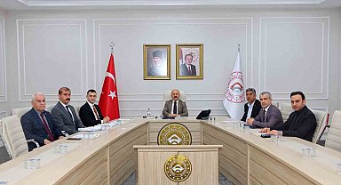 Adıyaman'da İl Özel İdaresi Encümen Toplantısı yapıldı