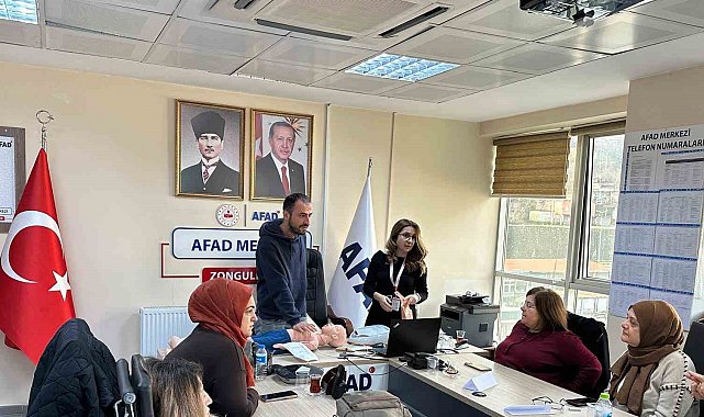 AFAD personeline ilk yardım eğitimi düzenlendi