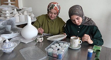 Ağrı'da halk eğitim kurslarında kadınlar sayıca erkekleri geçti