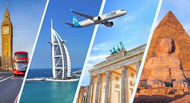 AJet'ten yeni yılda 9 dolara yurt dışı seyahati