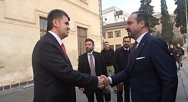 AK Parti heyetinden Suriye ziyareti öncesi Vali Kalaylı'ya ziyaret