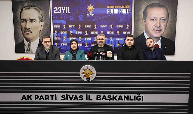 AK Parti Sivas İl Başkanı Tanrıverdi: "6 bin 183 yeni üye partimize kazandırılmıştır"