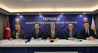 AK Parti Tepebaşı İlçe Danışma Toplantısı düzenlendi
