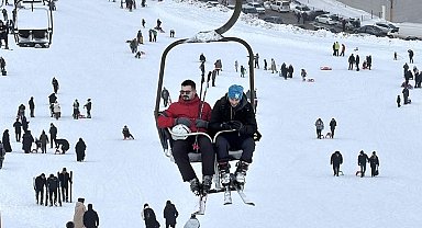 Akdağ Kayak Merkezi'nde sömestir bereketi