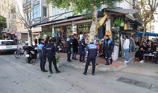 Akdeniz'de kaldırım ve yol işgaline geçit yok