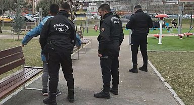 Aksaray'da 164 polisle "Huzurlu sokaklar" uygulaması