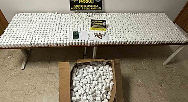 Akşehir'de 10 milyon liralık uyuşturucu operasyonu