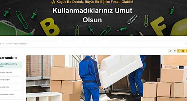 Alan el ile veren eli buluşturan online yardım platformu kullanıma sunuldu