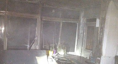 Alanya'da müstakil evde çıkan yangın itfaiye ekiplerince söndürüldü