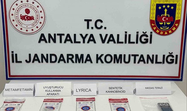 Alanya'da uyuşturucu operasyonu