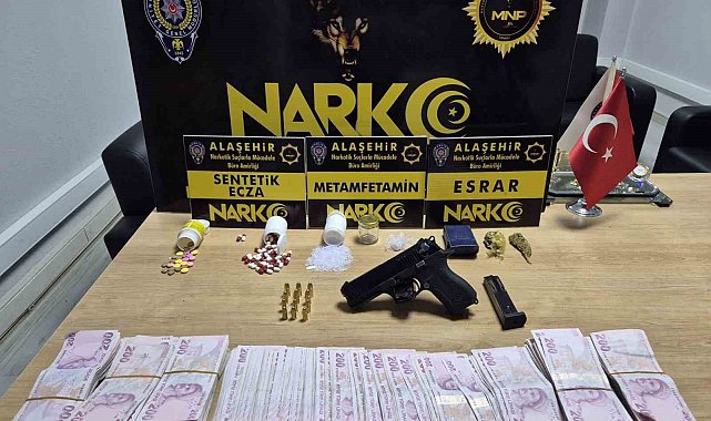 Alaşehir'de uyuşturucu operasyonu: 1 tutuklama