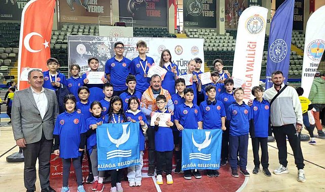 Aliağalı oryantiringciler Muğla'dan 8 Türkiye derecesiyle döndü