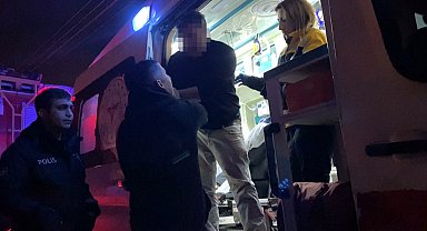 Alkollü sürücü polislerden polis istedi: "Emniyeti arayın buraya polis ekipleri gelsin"